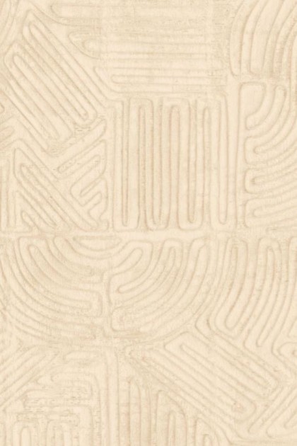 Arte 60722 Tali Tamba Sand - tapeta w geometryczne wzory z cienkiej liny