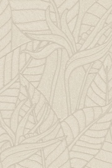 Arte 60744 Tali Strelitzia Porcelain - tapeta w subtelne liście kwiatu strelicji