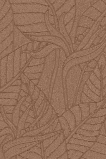 Arte 60749 Tali Strelitzia Bark - tapeta w subtelne liście kwiatu strelicji