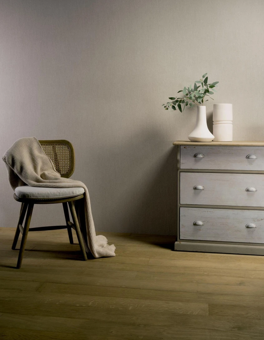 Arte 40104 Flamant Honore Lin Abaca - piaskowa tapeta imitująca len