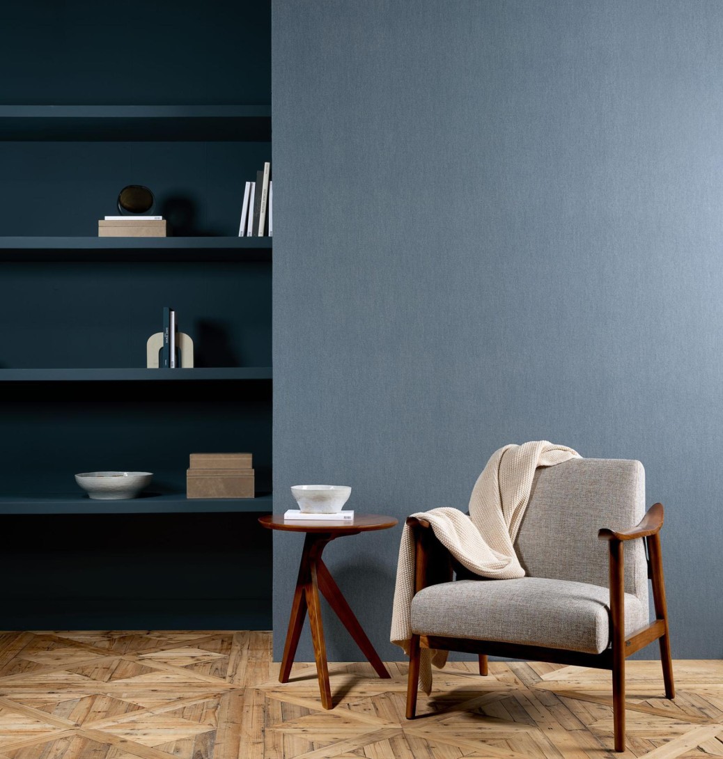 Arte 78028 Flamant Honore Lin White - biała tapeta imitująca len