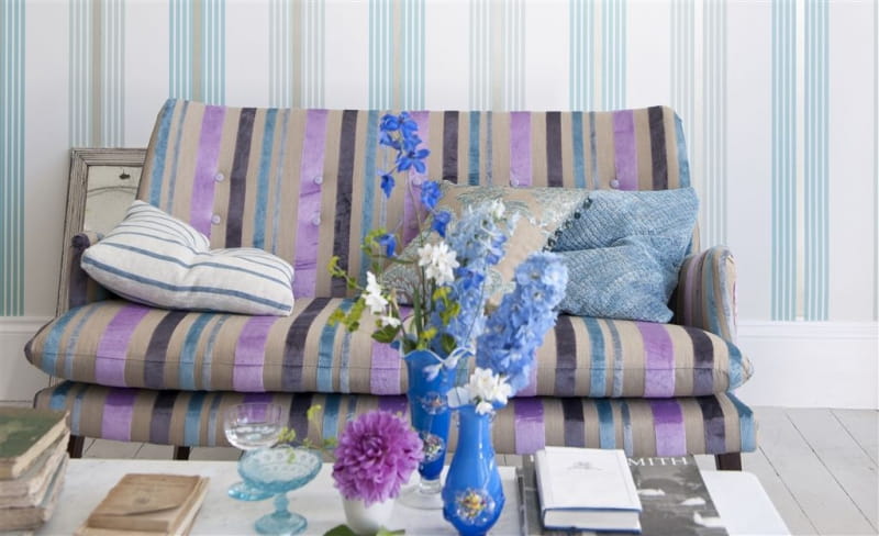 Tapeta Designers Guild Oxbridge P562/05 PEMBROKE - PLATINUM