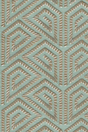 Arte 15712 Icarus Alata Duck Egg - tapeta haftowana na tle z sizalu