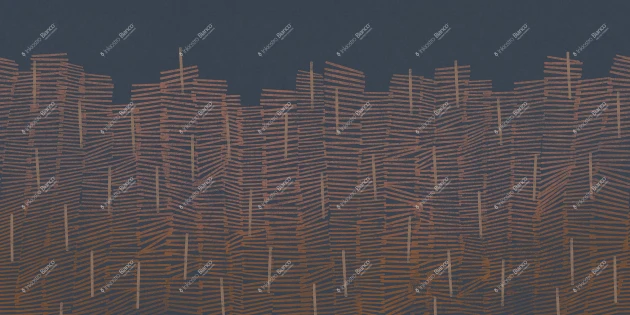 Inkiostro Bianco INKCCUK2502 Monochrome Simplicity – mural abstrakcyjny