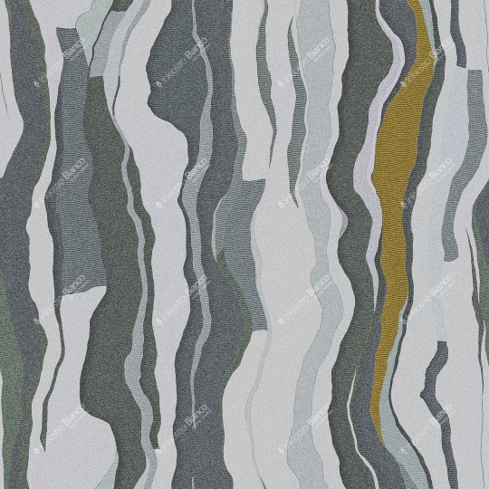 Inkiostro Bianco INKKPSI2501 Monochrome Xilum – mural w falujące linie