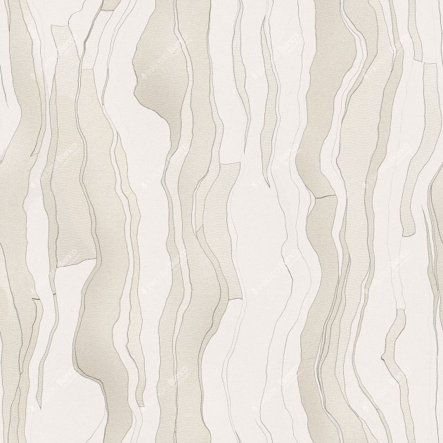 Inkiostro Bianco INKKPSI2502 Monochrome Xilum – mural w falujące linie