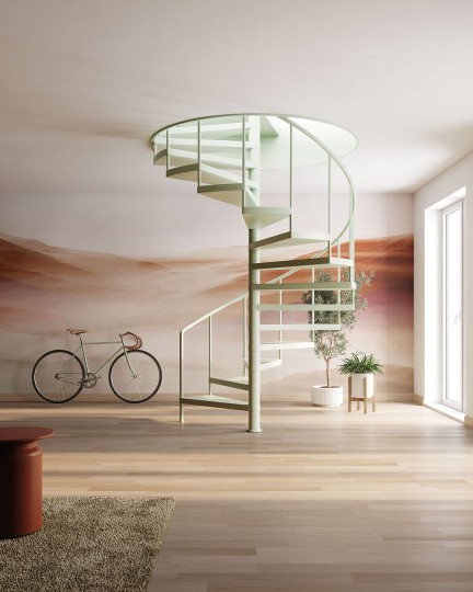 Inkiostro Bianco INKESEE2501 Monochrome Panorama – mural pustynny pejzaż