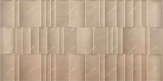 Inkiostro Bianco INKLEEM2501A Monochrome Impression – mural trójwymiarowy o wzorze paneli ściennych