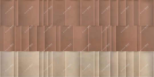 Inkiostro Bianco INKLEEM2502B Monochrome Impression – mural trójwymiarowy o wzorze paneli ściennych