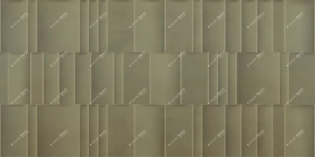 Inkiostro Bianco INKLEEM2503A Monochrome Impression – mural trójwymiarowy o wzorze paneli ściennych