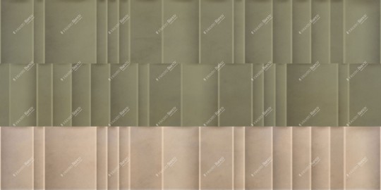 Inkiostro Bianco INKLEEM2503B Monochrome Impression – mural trójwymiarowy o wzorze paneli ściennych