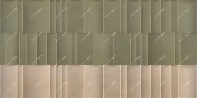 Inkiostro Bianco INKLEEM2503B Monochrome Impression – mural trójwymiarowy o wzorze paneli ściennych