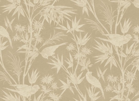 Sandberg S10596 Herbarium Celeste Beige – mural z gajem bambusowym