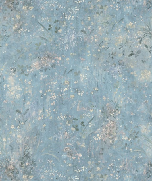 Sandberg S10603 Herbarium Juni Light Blue – mural malowany ogród roślinny