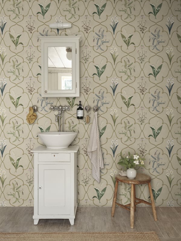 Sandberg S10575 Herbarium Louise Clay – mural w kwiaty