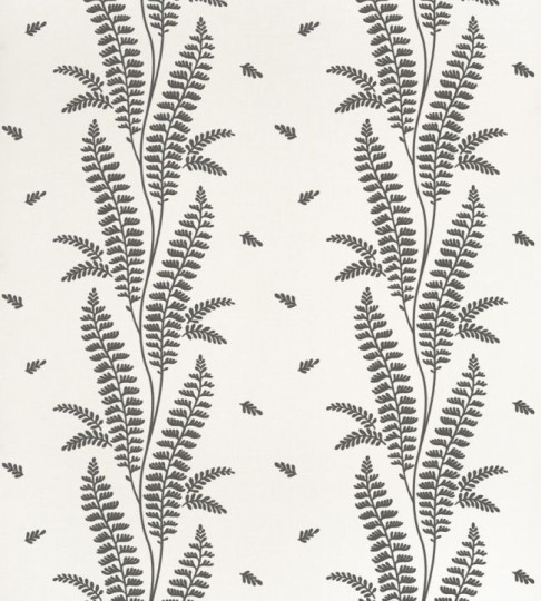 Anna French AT57884 Bristol Ensbury Fern Black - tapeta w paprocie