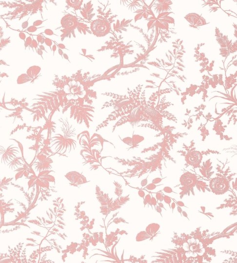 Anna French AT57835 Bristol Newlands Toile Blush - tapeta w roślinny motyw
