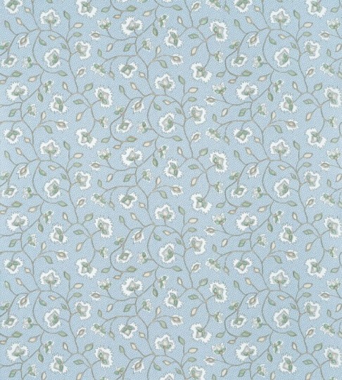 Anna French AT57839 Bristol Chelsea Soft Blue and Green - tapeta w kwiaty
