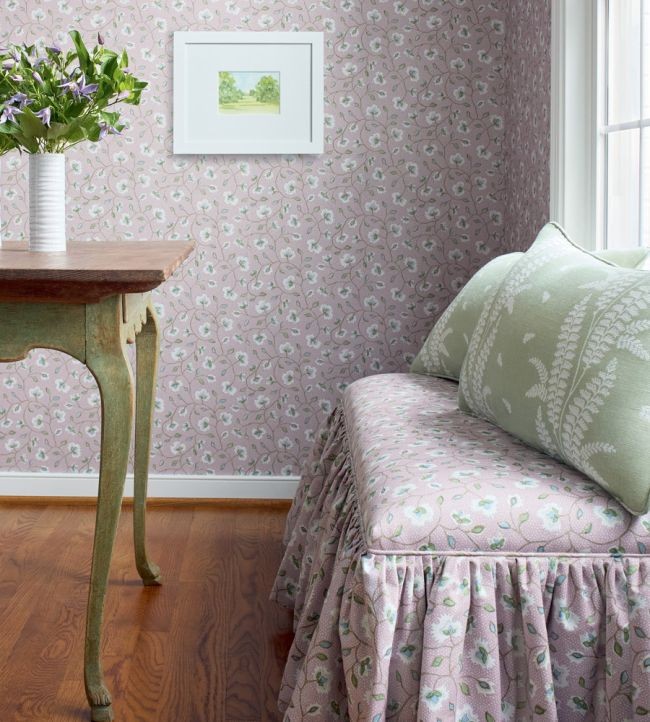 Anna French AT57840 Bristol Chelsea Lavender - tapeta w kwiaty