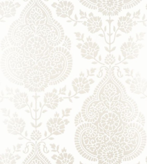 Anna French AT57863 Bristol Balmuccia Damask Pearl - tapeta w motyw adamaszku