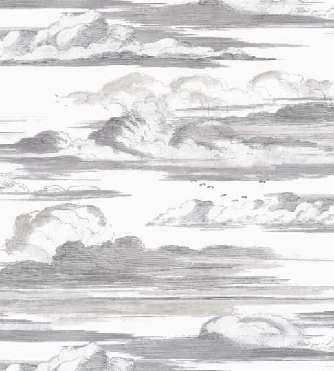 Anna French AT57872 Bristol Cielo Black and White - tapeta w chmury