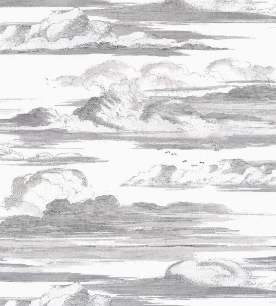 Anna French AT57872 Bristol Cielo Black and White - tapeta w chmury