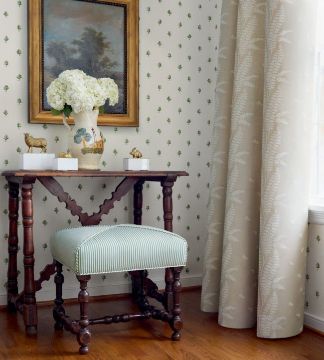 Anna French AT57874 Bristol Ashton Beige - tapeta w małe drzewa