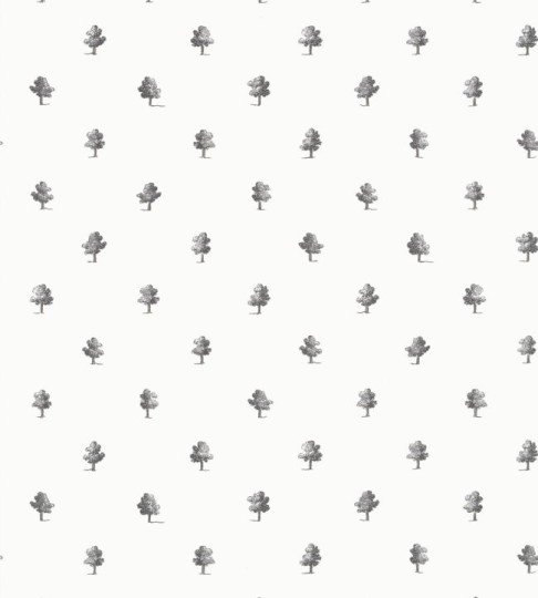 Anna French AT57876 Bristol Ashton Black and White - tapeta w małe drzewa