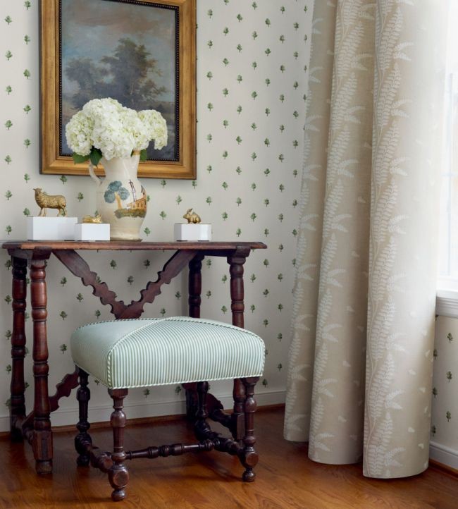 Anna French AT57877 Bristol Ashton Slate - tapeta w małe drzewa