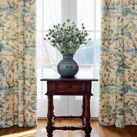 Anna French AT24564 Devon Elwood Document Linen - tapeta w roślinny motyw