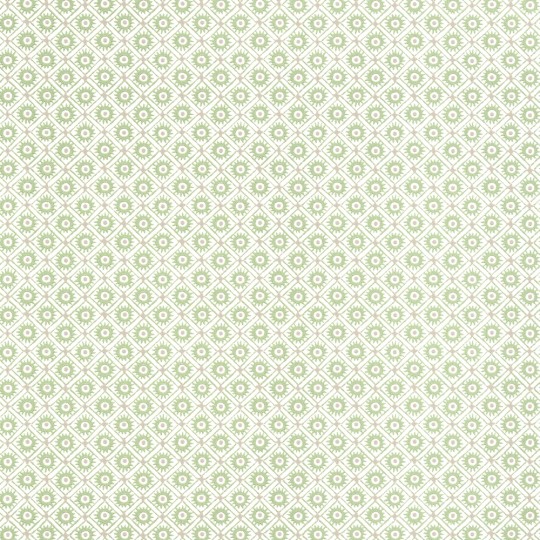Anna French AT24568 Devon Mini Sun Green - tapeta w geometryczne słońca