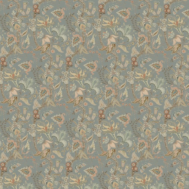 Linwood LW064/001 Uhura Pearl - tapeta w rośliny i motyle