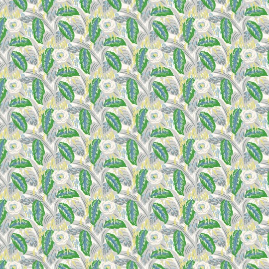 Linwood LW086/001 Les Fauves Emerald - tapeta w liście