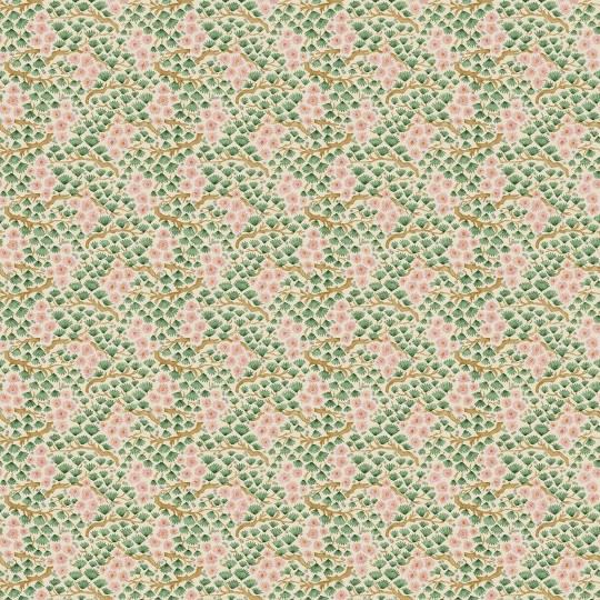 Linwood LW095/001 Miyagi Pink- tapeta w roślinny motyw