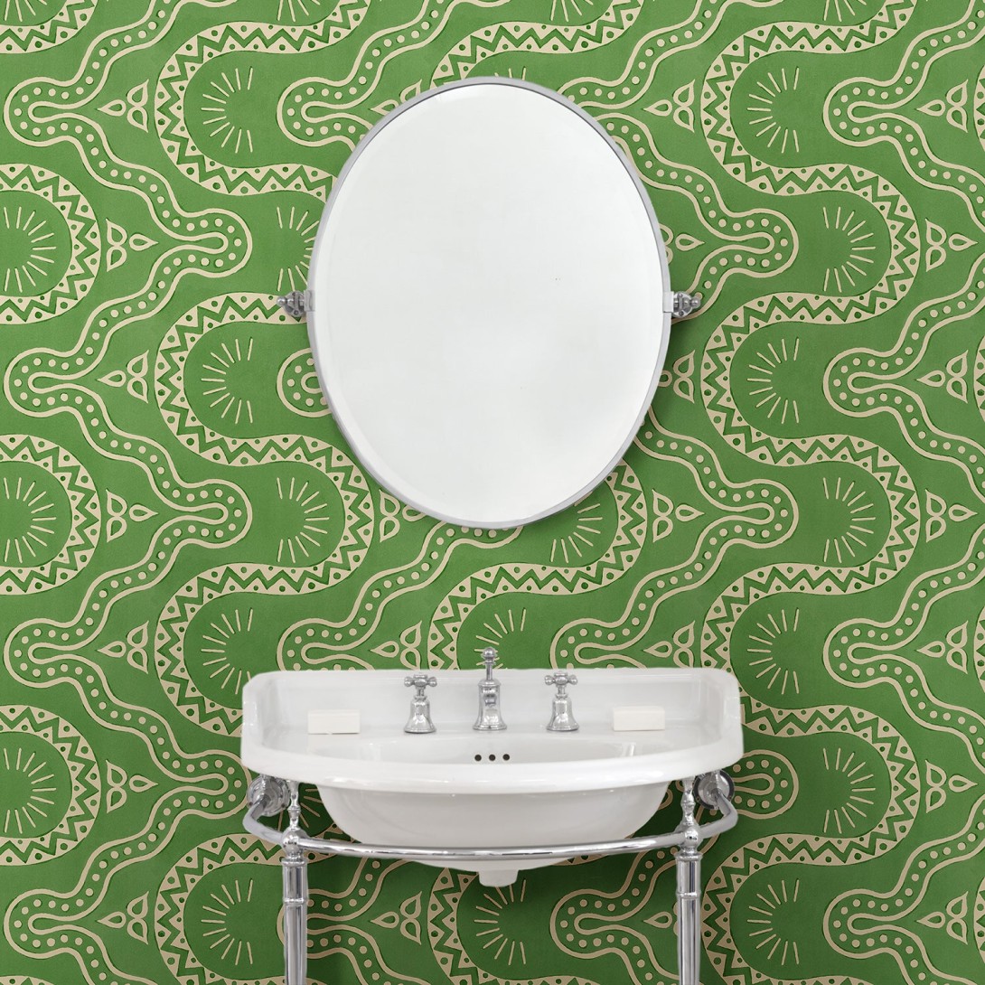 Linwood LW097/004 Pinball Parrot - tapeta w organiczne linie