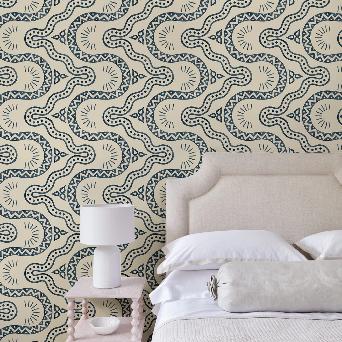 Linwood LW097/005 Pinball Ink - tapeta w organiczne linie