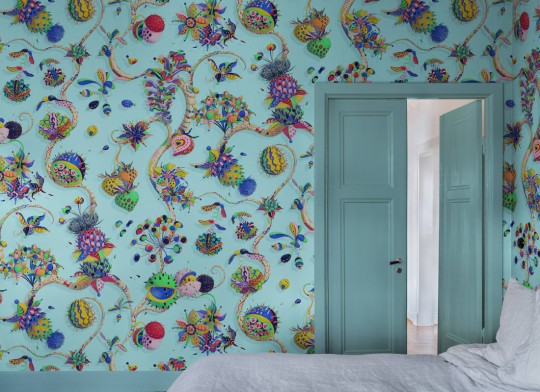 Rebel Walls R21035 Sam Wilde Eden Tree Mint - mural w roślinny motyw
