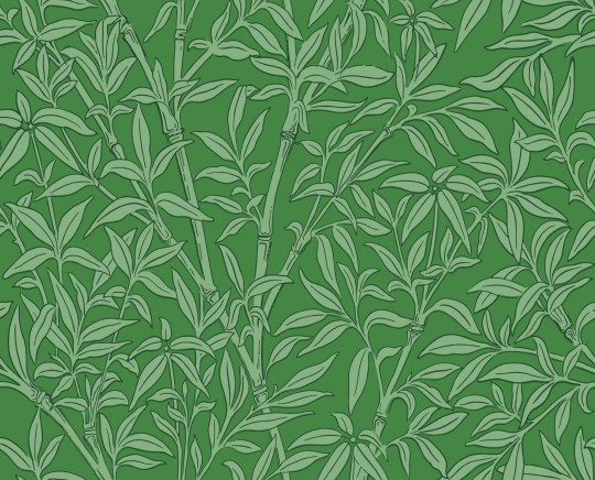 Cole & Son 127/1004 Classics Collection Vol. I Bamboo Forest Emerald – tapeta w liście bambusa