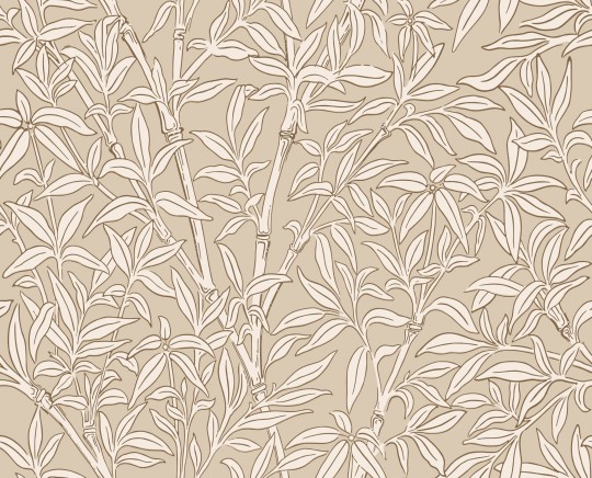 Cole & Son 127/1005 Classics Collection Vol. I Bamboo Forest Oat – tapeta w liście bambusa