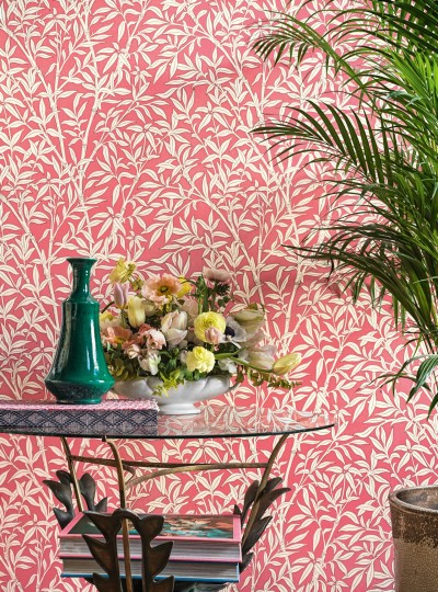 Cole & Son 127/1005 Classics Collection Vol. I Bamboo Forest Oat – tapeta w liście bambusa