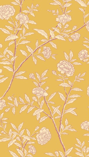 Cole & Son 127/3015 Classics Collection Vol. I Roseberry Marigold – tapeta w drzewo różane