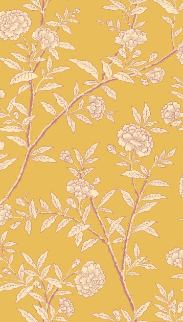 Cole & Son 127/3015 Classics Collection Vol. I Roseberry Marigold – tapeta w drzewo różane