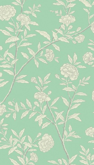 Cole & Son 127/3016 Classics Collection Vol. I Roseberry Jade – tapeta w drzewo różane