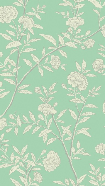 Cole & Son 127/3016 Classics Collection Vol. I Roseberry Jade – tapeta w drzewo różane
