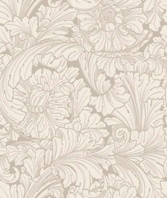 Cole & Son 127/6029 Classics Collection Vol. I Acanthus Cream & Pebble – tapeta w liście akantu