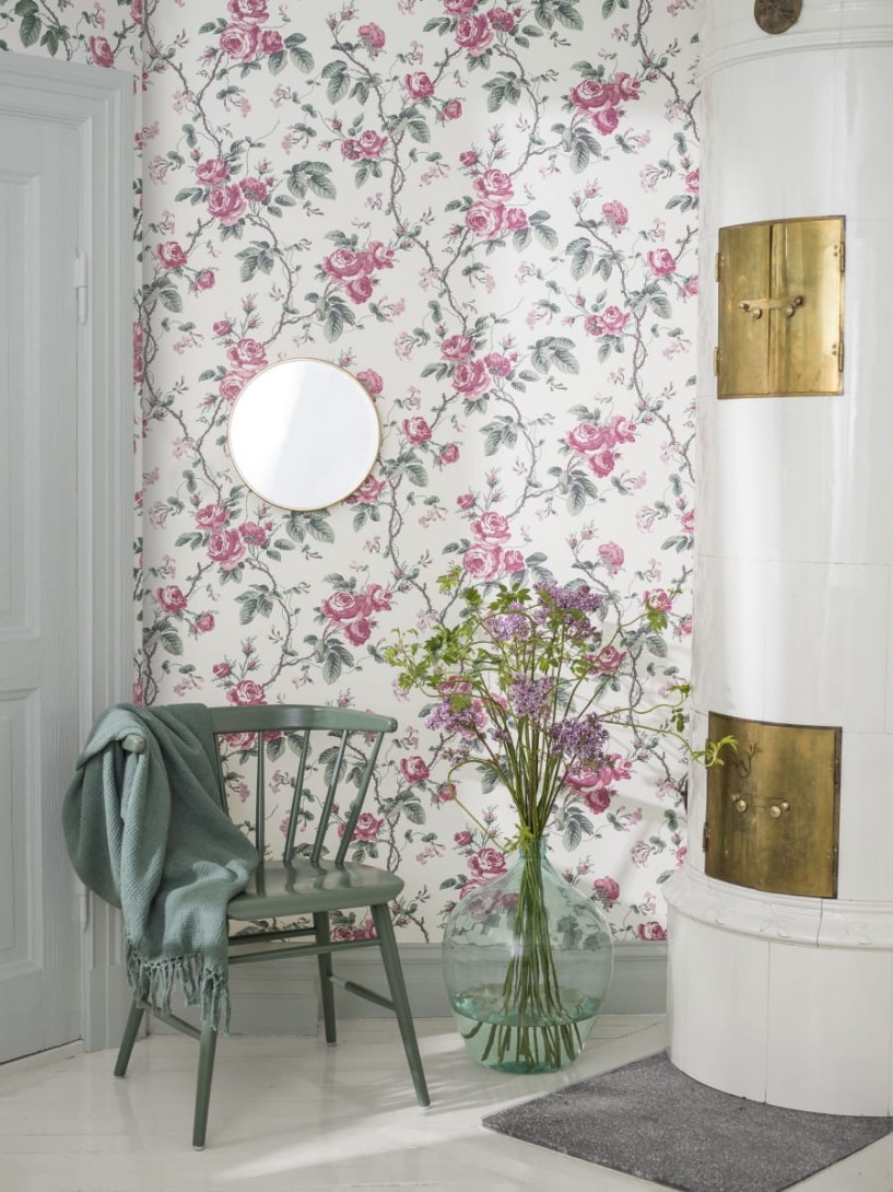 OL / Tapeta Boras Tapeter In Bloom 7210 French Roses - dostępna 1 rolka