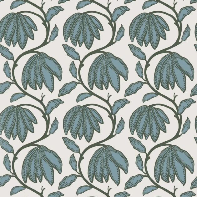 Thibaut T12008 Vista Desert Flower Wild Sage - tapeta w kwiaty