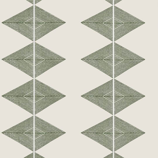 Thibaut T12011 Vista Reflection Basalt Sage - tapeta w geometryczny wzór