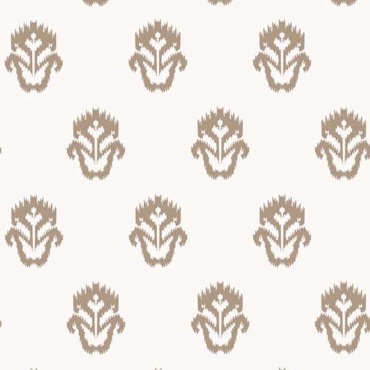 Thibaut T12021 Vista Indian Wells Birch - tapeta w medaliony kwiatowe
