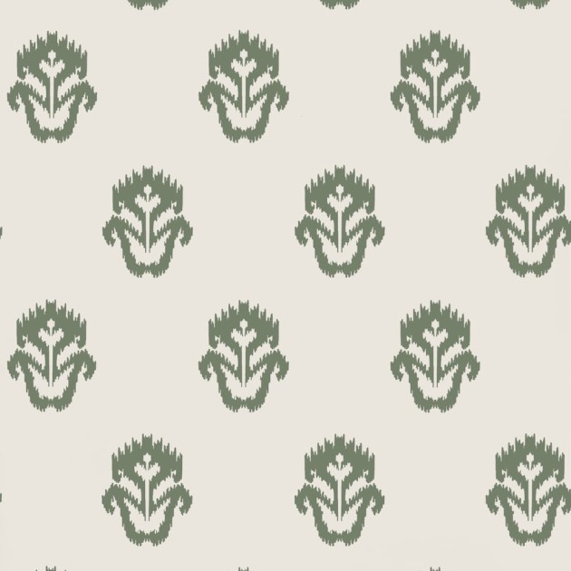 Thibaut T12022 Vista Indian Wells Wild Sage - tapeta w medaliony kwiatowe
